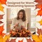 Pumpkin Spice Scented Broom 3in Mini Broomsticks - Decorative Witch Broom for Door Protection & Halloween Décor